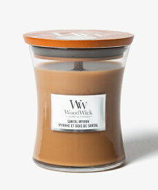 WOODWICK アロマキャンドル サンタルミルラ Jar Candle M