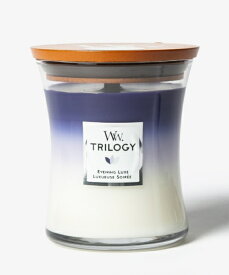 WOODWICK WoodWick　ウッドウィック　アロマキャンドル　Trilogy Jar M　トリロジージャーM イブニングリュクス Trilogy Jar M