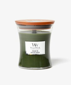 WOODWICK WoodWick　ウッドウィック　アロマキャンドル　Jar Candle M　ジャーキャンドルM フレイザー　ファー Jar Candle M