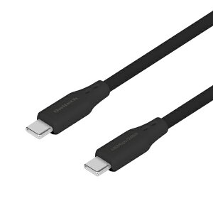 OWLTECH�b�I�E���e�b�N USB-C �� USB-C�P�[�u�� [�[�d /�]�� /2.0m /PD240W /USB2.0] �u���b�N OWL-CBGCC20-BK [USB-C �� USB-C]