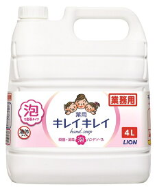 ライオンハイジーン キレイキレイ 薬用泡ハンドソープ つめかえ用 4L BPGHA4J 〔ハンドソープ〕 BPGHA4J シトラスフルーティ【rb_pcp】