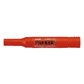 三菱鉛筆｜MITSUBISHI PENCIL PROCKEY(プロッキー) サインペン &lt;細字丸芯・太字角芯&gt; 赤 PM150TR.15