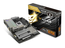 SAPPHIRE｜サファイヤ マザーボード(Socket AM5) NITRO+ X870EA PhantomLink ブラック N-X870EAP/52122-01-40G [ATX]
