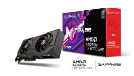 SAPPHIRE｜サファイヤ グラフィックボード PULSE Radeon RX 9070 GRE GAMING OC 12GB PULSERX9070GRE12GB/11354-01-20G [Radeon RXシリーズ /12GB]