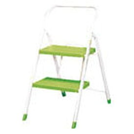 IRIS OHYAMA｜アイリスオーヤマ 折りたたみステップ　OSU-2　ライトグリーン　OSU2LGR