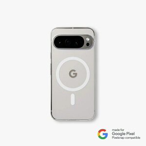 CASEFINITE�b�P�[�X�t�B�j�b�g Google Pixel 10/10 Pro �C���r�W�u���G�A Pixelsnap �P�[�X �N���X�^���N���A INVMPX10C-RE