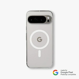 CASEFINITE�b�P�[�X�t�B�j�b�g Google Pixel 10 Pro XL �C���r�W�u���G�A Pixelsnap �P�[�X �N���X�^���N���A INVMPX10PXLC-RE