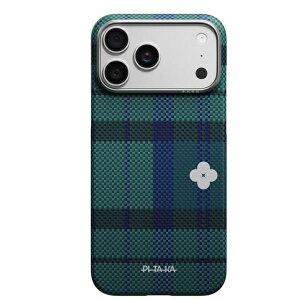 PITAKA iPhone 17 Pro �G�b�W�P�[�X Flora in Grid Forest Dawn FG1701P