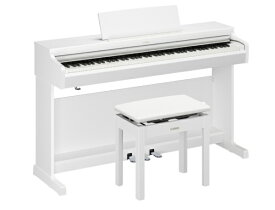【エントリーで最大2万ポイント当たる｜10/27まで】 YAMAHA｜ヤマハ 電子ピアノ ARIUS（アリウス） ホワイトウッド調仕上げ YDP-166WH [88鍵盤]