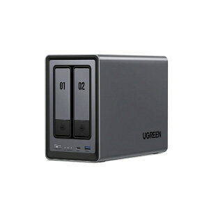 UGREEN�b���[�O���[�� NASync [�X�g���[�W�� /2�x�C] M.2 SSD�X���b�gx2 DXP2800 55214
