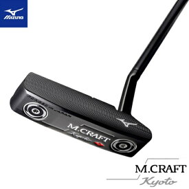 mizuno｜ミズノ パター M.CRAFT グレーIP仕上げ Kyoto. スラントネック [34インチ /メンズ /右利き用]