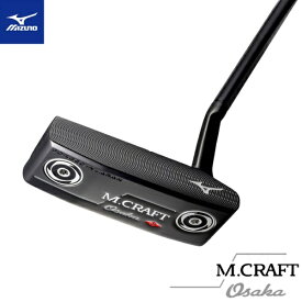 mizuno｜ミズノ パター M.CRAFT グレーIP仕上げ Osaka. スラントネック [34インチ /メンズ /右利き用]