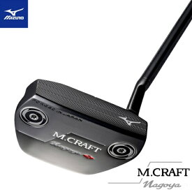 mizuno｜ミズノ パター M.CRAFT グレーIP仕上げ Nagoya. スラントネック [34インチ /メンズ /右利き用]
