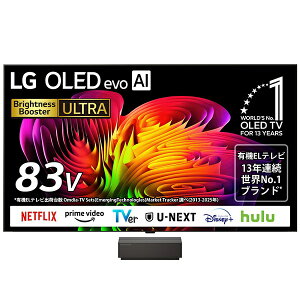 �y2026�N8����{�z LG�b�G���W�[ �L�@EL�e���r OLED83W6PJA [83V�^ /Bluetooth�Ή� /4K�Ή� /BS�ECS 4K�`���[�i�[���� /YouTube�Ή�]