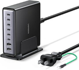 UGREEN｜ユーグリーン UGREEN Nexode 200W デスクトップ急速充電器 8ポート 65070 [PD100W /USB-C×6 /USB-A×2 /8ポート]