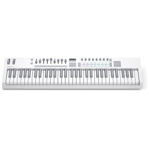 �y2026�N9����{�z NOVATION�b�m�x�[�V���� �kUSB MIDI�L�[�{�[�h�R���g���[���[�l Launchkey 61 Mk4 White