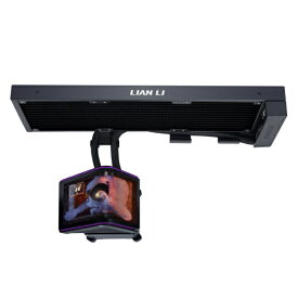 LIANLI｜リアンリ 水冷CPUクーラー ファン無し [LGA1700/1851・AM4/AM5] HydroShift II OLED Curved 360 Fanless ブラック GHS2OLDC36NB