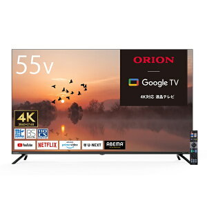 �y2026�N6���z �I���I���bORION �t���e���r [55V�^ /4K�Ή� / �n�f�W BS�ECS �`���[�i�[�Ή� / �X�}�[�g�e���r / YouTube NETFLIX PrimeVideo�Ή� / �u���[���C�g�K�[�h�@�\] ORION�i�I���I���j OLS55RD20 [55V�^ /Bl