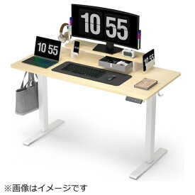 WALKINGDESK 電動昇降デスク [W1200xD600xH832〜1292mm] 引き出し・モニター台付き オーク ETSFI21-120OA [電動 /収納あり]
