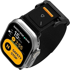 AULUMU�b�I���� A11 Apple Watch �V���[�Y�Ή��}�O�l�b�g�o���h �u���b�N�^�u���b�N A11-NL-BK-BK