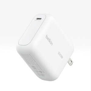 BELKIN BoostCharge 100W USB-C GaN�[�d�� WCH025qc1.5WHB6 [PD100W /USB-C×1 /1�|�[�g]
