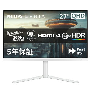 PHILIPS�b�t�B���b�v�X �Q�[�~���O���j�^�[ Evnia �z���C�g 27M2N3501PA/11 [27�^ /WQHD(2560×1440�j /���C�h /260Hz]