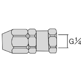 アネスト岩田｜ANEST IWATA ホースジョイント　G1／4袋ナット　AJU02F