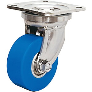 シシクアドクライス|SISIKU 低床超重荷重用キャスター 100径 ユニクロメッキ MC車輪 DHJ100UMC