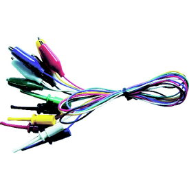 テイシン電機｜Teishin Electric ICテストリード　50cm　シールドクリップS⇔ICクリップS　TLA115 （1袋6本）