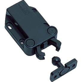 スガツネ工業｜SUGATSUNE KOGYO プッシュラッチMC-37F型　ブラック（140-058-064）　MC37FBK