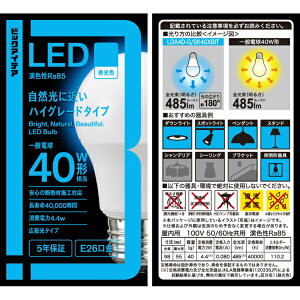�r�b�N�A�C�f�A�bBicIDEA LED�d�� �����F LDA4D-G/SK40XBIT [E26 /��ʓd���` /40W���� /�����F /1�� /�L�z���^�C�v]