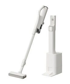 日立｜HITACHI 自動ごみ収集ドック付き掃除機 らくメンテスティック ナチュラルホワイト PV-BG1000R-W [サイクロン式 /コードレス]【rb_makerB】