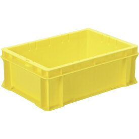 DICプラスチック｜ディーアイシープラスチック F型コンテナF-12　外寸：W424×D291×H150　黄　F12