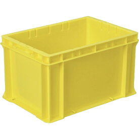 DICプラスチック｜ディーアイシープラスチック F型コンテナF-21　外寸：W424×D291×H244．5　黄　F21