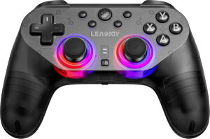 LeadJoy�b���[�h�W���C �Q�[���p�b�h ����/�L�� SABER-PLUS-BK [Bluetooth�EUSB /Windows�EAndroid�EiOS]