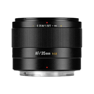 ���H���b7artisans 7Artisans LITE 35mm F1.8 AF APS-C �j�R��Z�}�E���g 7A-35F18AF-Z-B