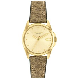 COACH｜コーチ 【5年保証】コーチ GREYSON 28mm ゴールド 14504107