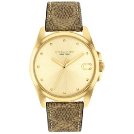 COACH｜コーチ 【5年保証】コーチ GREYSON 36mm ゴールド 14504111