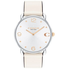 COACH｜コーチ 【5年保証】コーチ ELLIOT 36mm シルバー 14504200