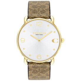 COACH｜コーチ 【5年保証】コーチ ELLIOT 36mm シルバー 14504205
