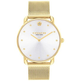 COACH｜コーチ 【5年保証】コーチ ELLIOT 36mm シルバー 14504208