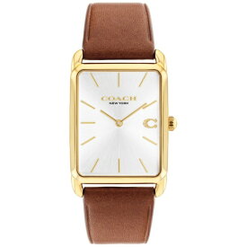 COACH｜コーチ 【5年保証】コーチ ELLIOT 32mm×26mm シルバー 14400044