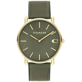 COACH｜コーチ 【5年保証】コーチ ELLIOT 41mm グリーン 14602723