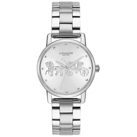 COACH｜コーチ 【5年保証】コーチ GRAND 28mm シルバー 14502975