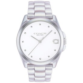 COACH｜コーチ 【5年保証】コーチ GREYSON 36mm ホワイト 14504390