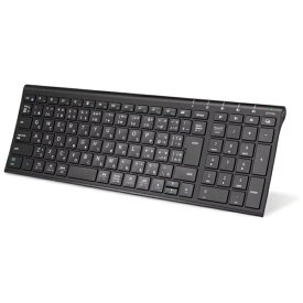 iClever｜アイクレバー キーボード (Android/iOS/Mac/Windows11対応) ブラック IC-BK22-BK [ワイヤレス /日本語配列 /パンタグラフ]