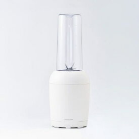 TESCOM｜テスコム ミキサー 小型 氷も砕ける スムージー スープ作り 6枚刃 ボトル型 400ml 保冷スティック付き そのまま飲める 持ち運びに便利 ホワイト