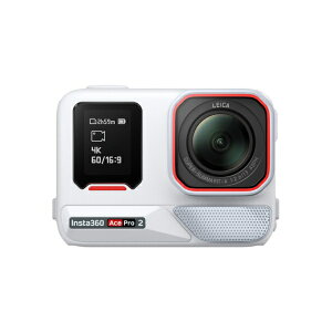 INSTA360�b�C���X�^360 �A�N�V�����J���� Insta360 Ace Pro 2�i�V���O���o�b�e���[�j �A�[�N�e�B�b�N�z���C�g CINSBBGA-ACEPRO278 [�h��]