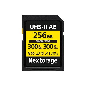 Nextorage�b�l�N�X�g���[�W SDXC UHS-II�J�[�h V90 TLC NX-F2AE256G [Class10 /256GB]