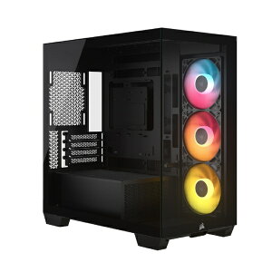 CORSAIR�b�R���Z�A PC�P�[�X [Micro ATX /Mini-ITX] 2800X RS-R ARGB �u���b�N CC-9011347-WW